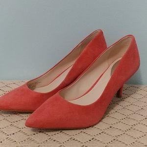Alfani coral leather shoes